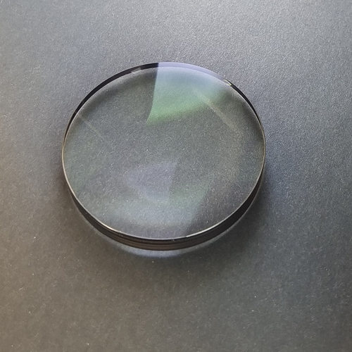 ED镜片直径52MM 焦距158MM胶合透镜 材质H-ZF1+FK61 件号611+612