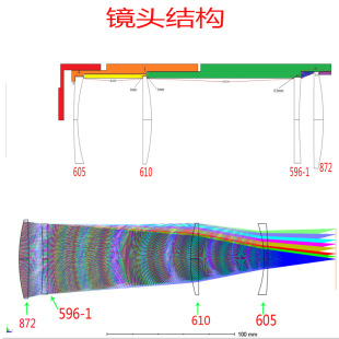 610 605 黑灯自制52ED全画幅摄星镜头所需镜片872 有现货速发 596