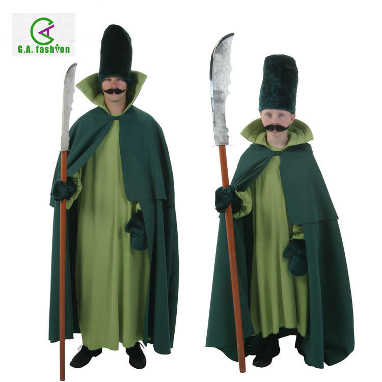 万圣节儿童节舞台表演演出绿野仙踪服饰COS城市守卫卫兵士兵服装