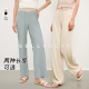 春夏装 新款 时尚 SELLYNEAR孕妇直筒裤 宽松外穿水波纹无托腹拖地裤