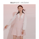 复古小香风外出哺乳裙 时尚 SELLYNEAR孕妇连衣裙高级感春秋装 新款