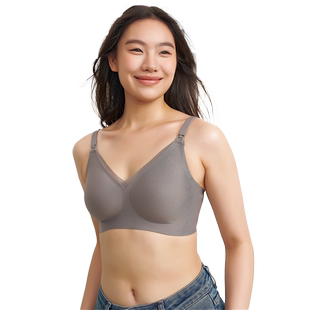 【所有女生直播间】SELLYNEAR孕妇哺乳内衣无痕裸感蕾丝哺乳文胸