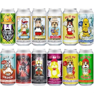 美国艾尔复兴无序小地洞怪蜀黍杜乐之争果泥精酿啤酒6罐组合