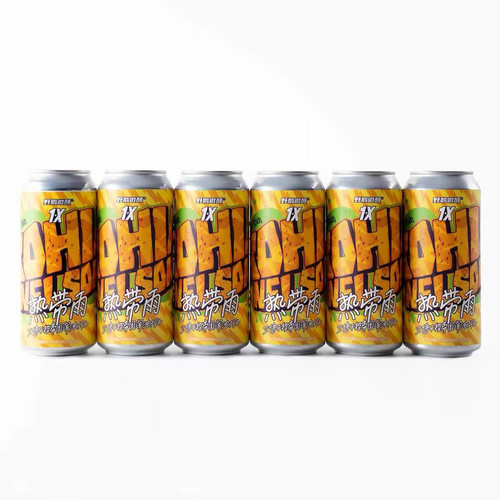 野鹅热带雨三倍干投双倍浑浊IPA500ml*6罐