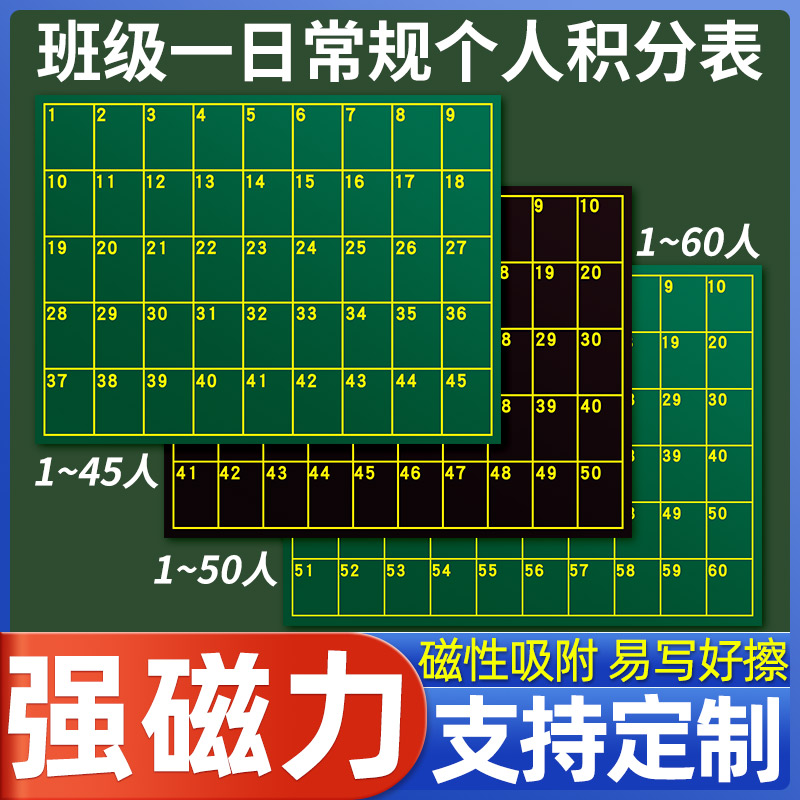 学号磁性贴强磁力磁布