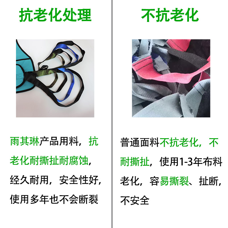 雨其琳病人卧床移位吊带上厕所移动搬运带家用瘫痪老人护理用品