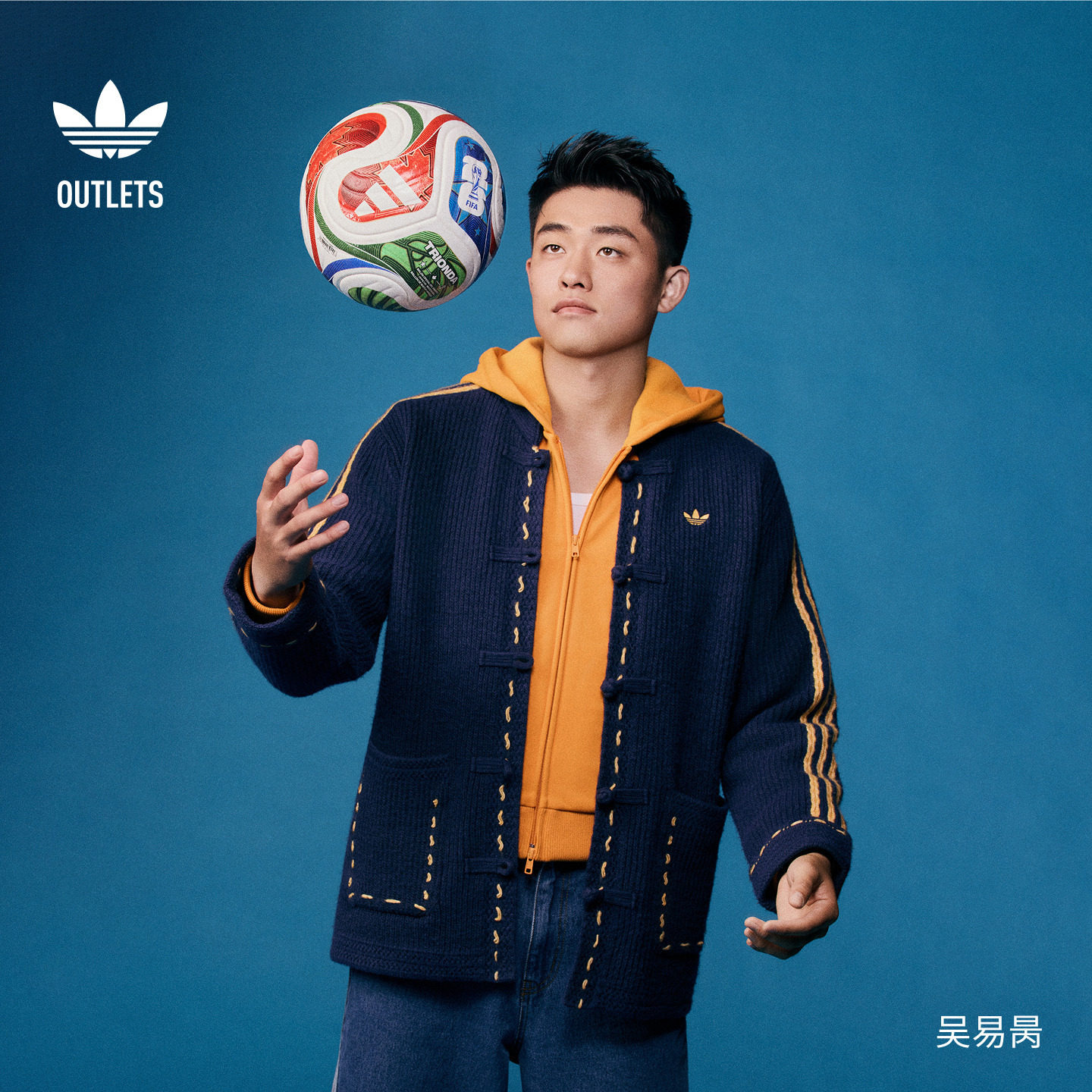 阿迪达斯三叶草男女夹克外套