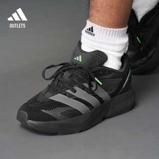 「流光跑鞋」LIGHTBLAZE休闲跑步鞋男女adidas阿迪达斯轻运动