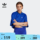 女夏adidas阿迪达斯官方outlets三叶草 POLO衫 运动短袖 学院风短款