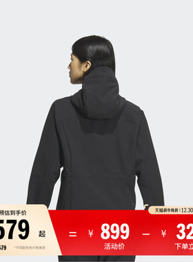 冒险衣橱系列简约舒适户外运动连帽软壳衣女adidas阿迪达斯TERREX