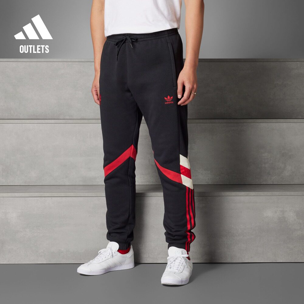 曼联复古休闲足球文化束脚运动长裤男装adidas阿迪达斯