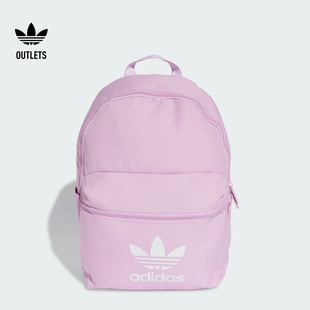 简约通勤运动双肩背包男女adidas阿迪达斯官方outlets三叶草