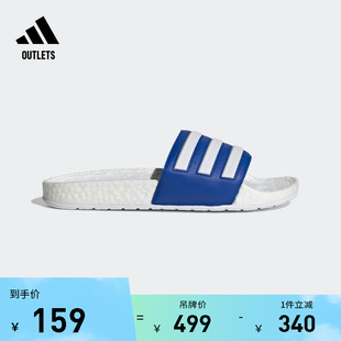 男女夏季 BOOST休闲居家沙滩拖鞋 adidas阿迪达斯轻运动 ADILETTE