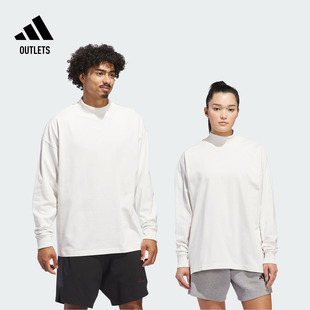 2025 Chapter 01情侣纯棉篮球长袖T恤男女adidas阿迪达斯outlets