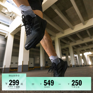 男女adidas阿迪达斯 M超轻透湿排汗缓震舒适跑步运动鞋 DURAMO SL2