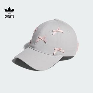 迪士尼玛丽猫联名运动遮阳棒球帽子男女adidas阿迪达斯三叶草