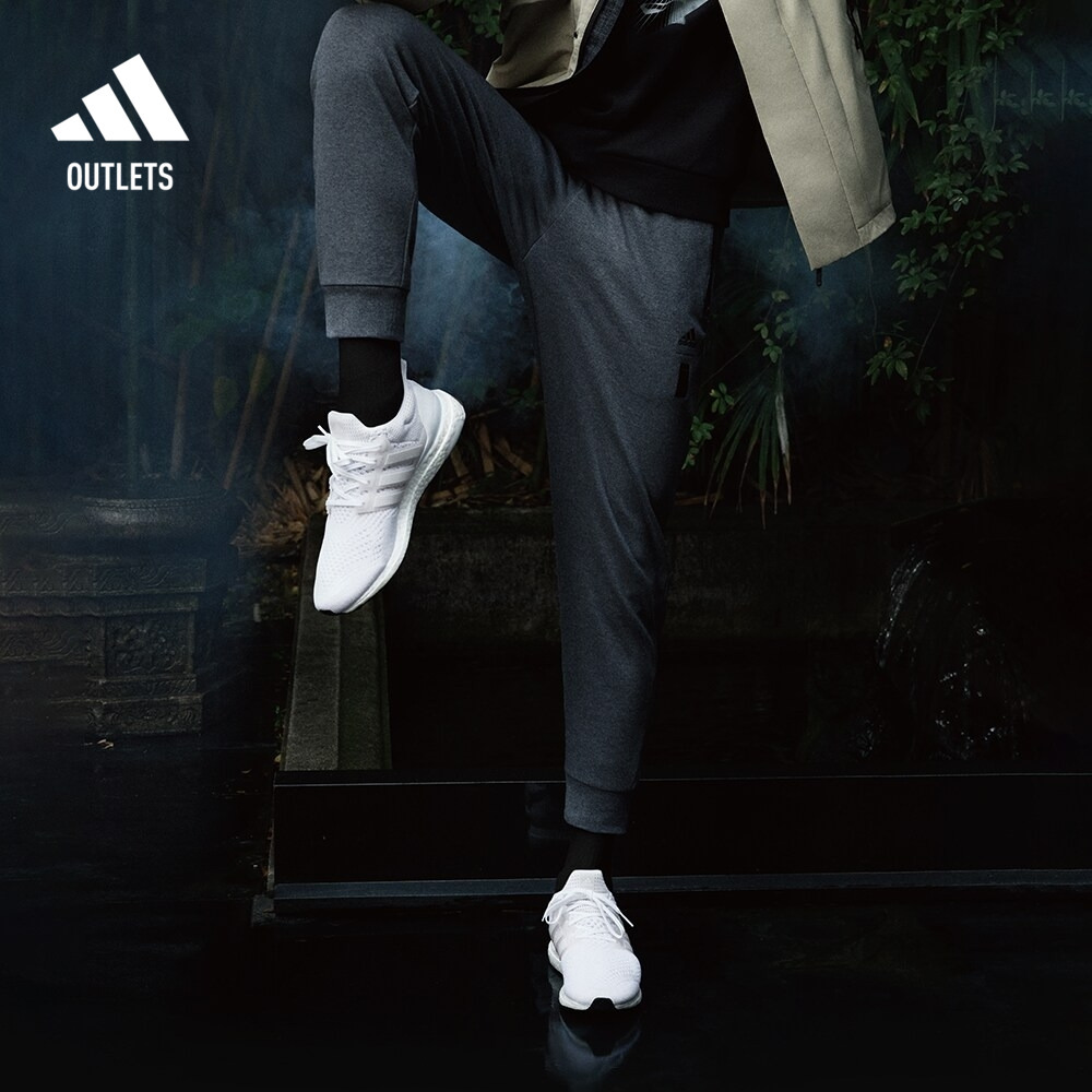 阿迪达斯武极系列男束脚九分裤