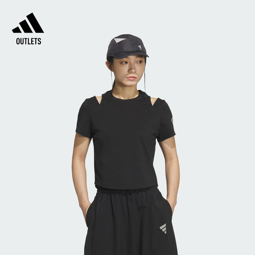 阿迪达斯女子短袖T恤adidas