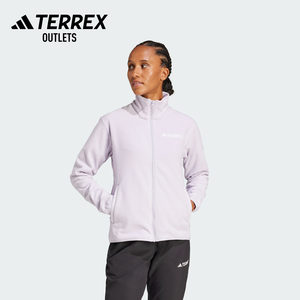 阿迪达斯TERREX女子户外抓绒衣