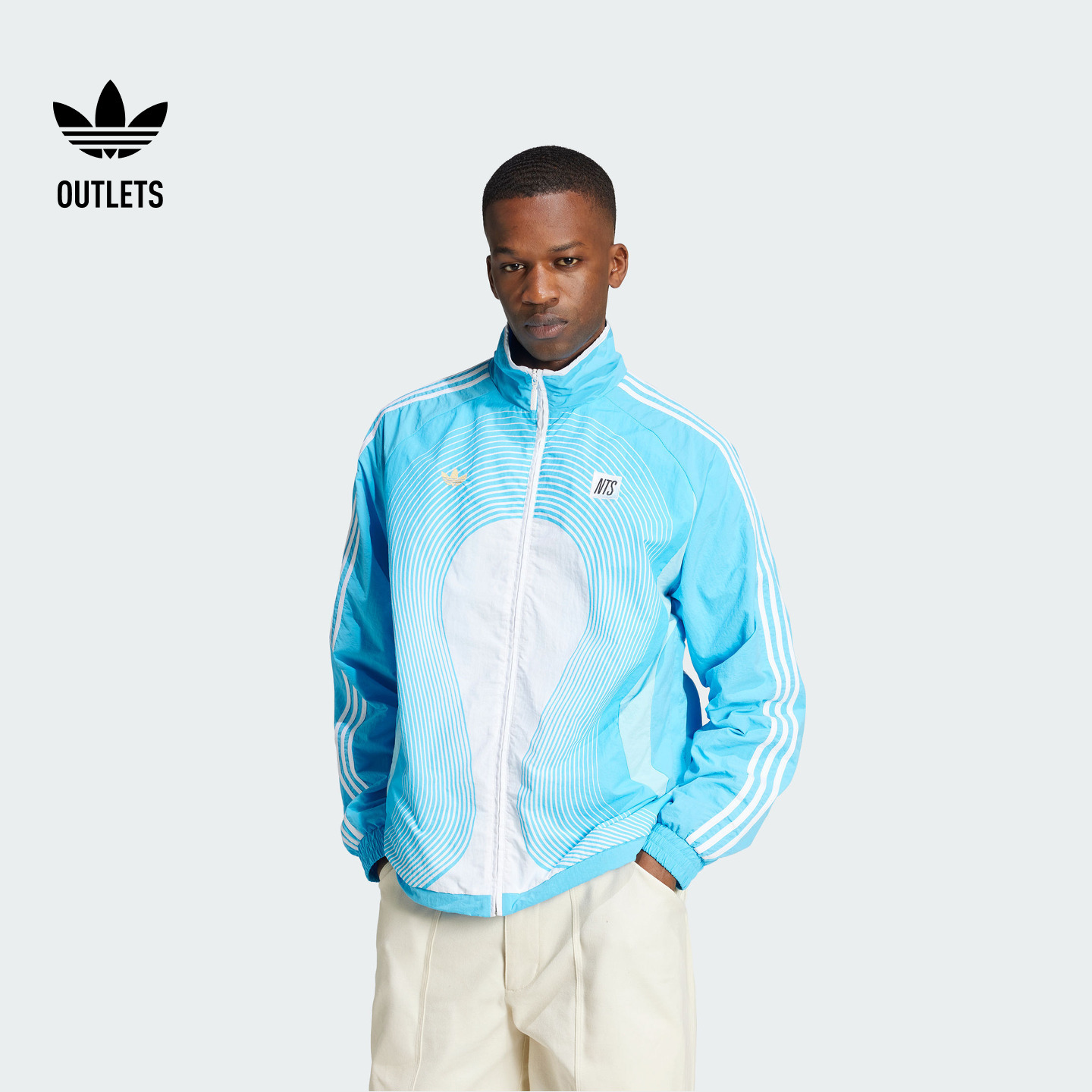 阿迪达斯三叶草联名男夹克外套