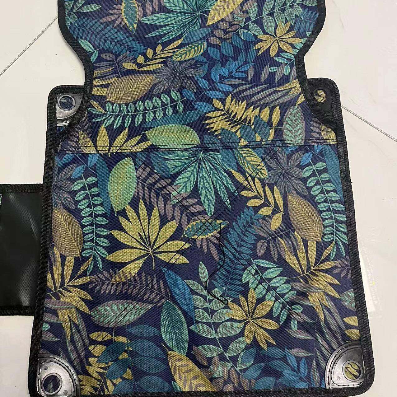 户外折叠椅子配件布面便携靠背钓鱼躺椅坐躺休闲凳子马扎迷彩坐垫