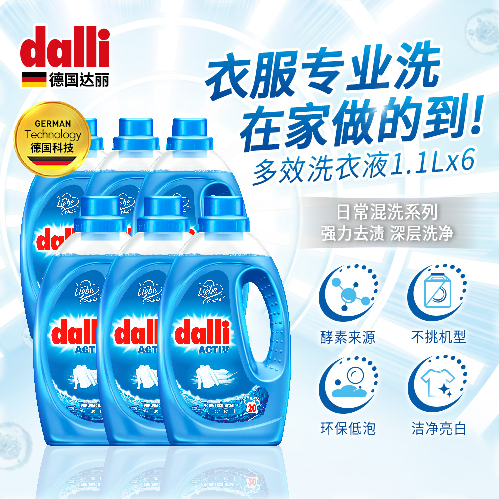 原装进口去渍德国洗衣液Dalli
