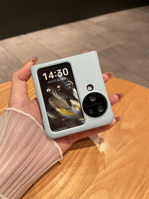 oppofindn3flip手机壳新款小折叠屏全包FIND N2FLIP磨砂肤感保护套n3flip时尚男女纯色外壳超薄防摔个性适用