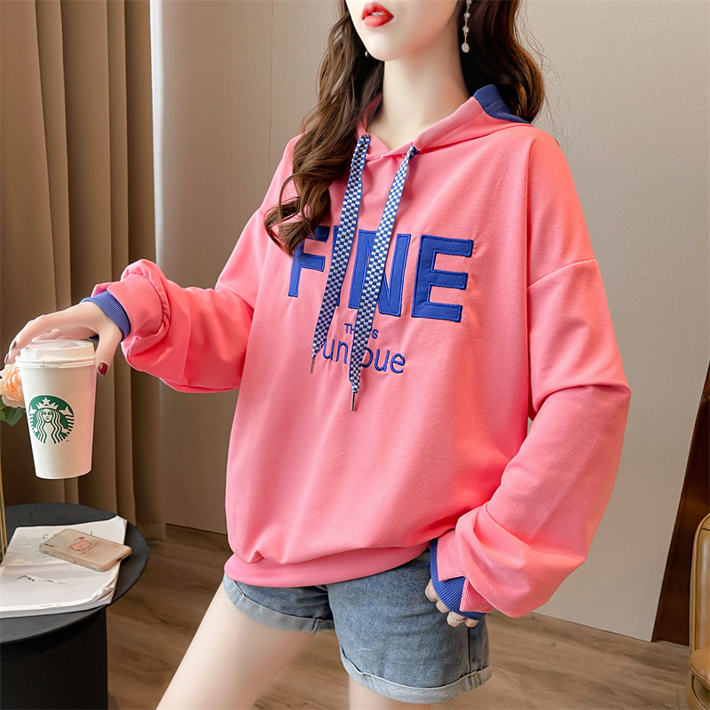 实拍 65鱼鳞 连帽卫衣女宽松2023年秋冬季薄款外套设计感小众高级