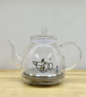 天祥茶具TX-311B无按键茶炉高硼硅玻璃壶 茶盘底部上水316L不锈钢