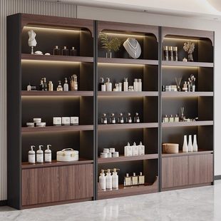 产品展示柜超市文具店美容院化妆品陈列零食样品烟酒家用置物货架