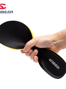 哈比熊品牌大头鞋柔软舒适37-47黑色宽头鞋专用鞋垫加宽大码鞋垫