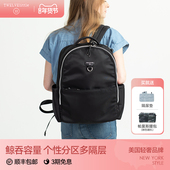 纽约12little妈咪包2025新款 时尚 女双肩包多功能轻便外出母婴包