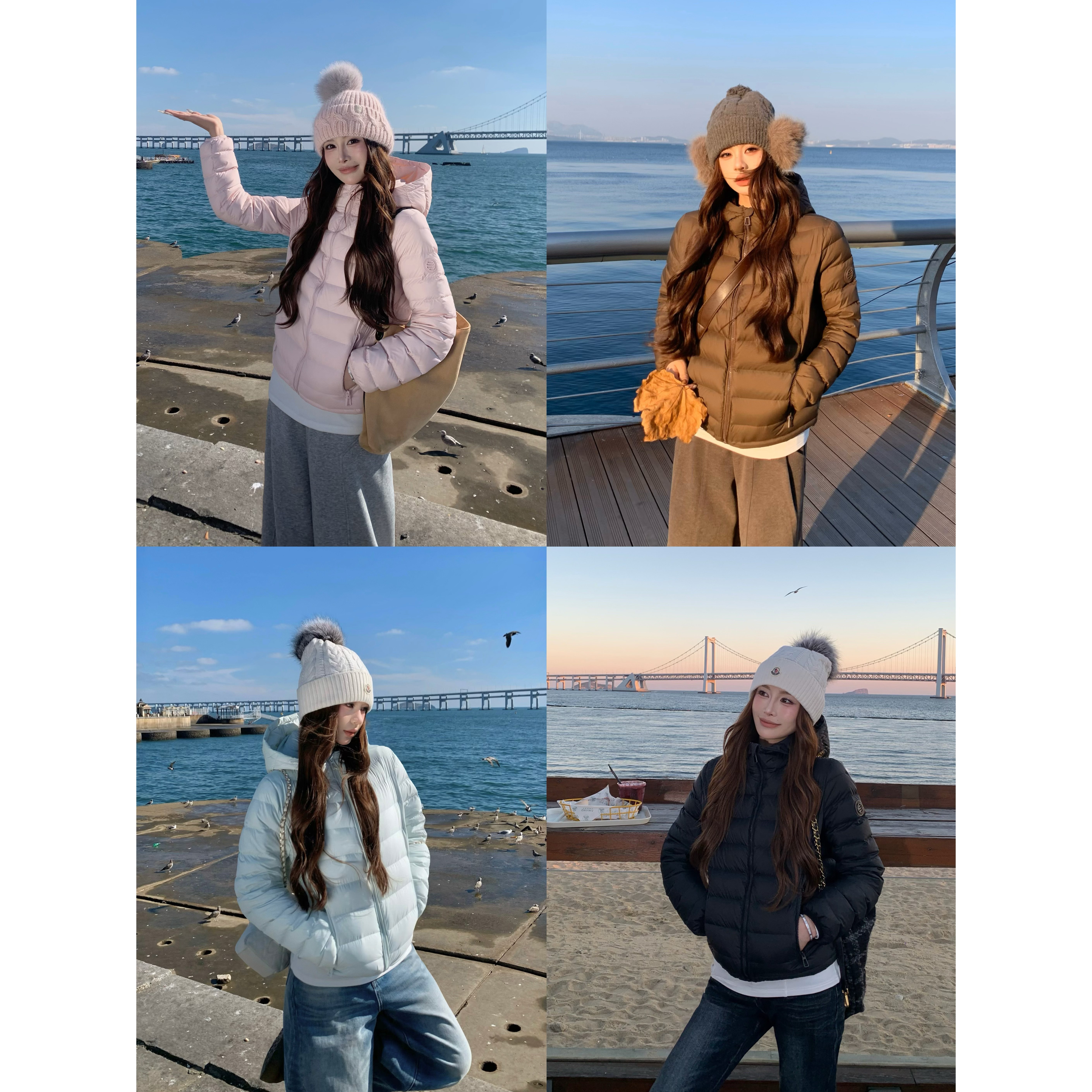 3MER哦哦三妹95白鸭绒连帽排骨羽绒服女冬季保暖显瘦轻薄短款外套