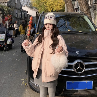 3MER90白鸭绒立领羽绒服外套