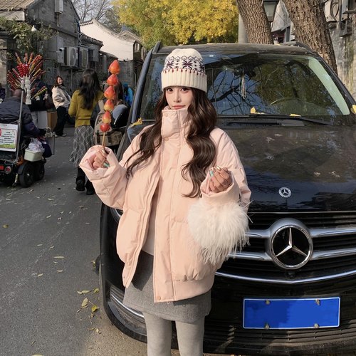 3MER90白鸭绒立领羽绒服外套