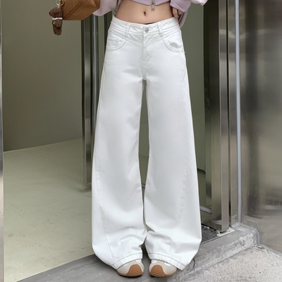 3MER心头爱不贴腿微喇牛仔裤