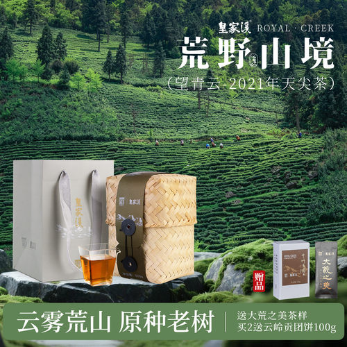 白沙溪湖南正宗安化黑茶皇家溪荒野山境茶望青云正品天尖茶500g