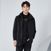 吉弗雷中长款 大美丽专享 可脱卸帽风衣