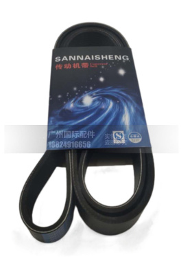 适配小松挖机PC200-6(6D102)风扇空调发动机皮带大全8PK1689/8390