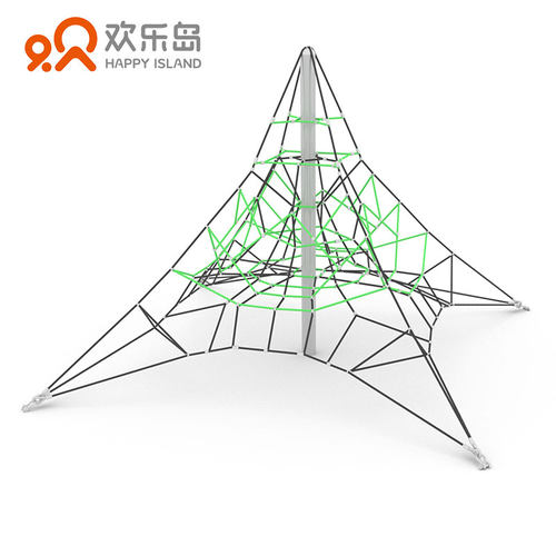 儿童攀爬网欢乐岛游乐设备