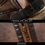 展架挂拍冬季皮毛一体加绒加厚夹克男外套潮A087-PY313-P245，男装夹克，电商A087