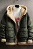 木板挂拍加厚棉衣羊羔毛皮毛一体羊羔绒棉服男A087-A815-P145，男装棉衣，电商A087