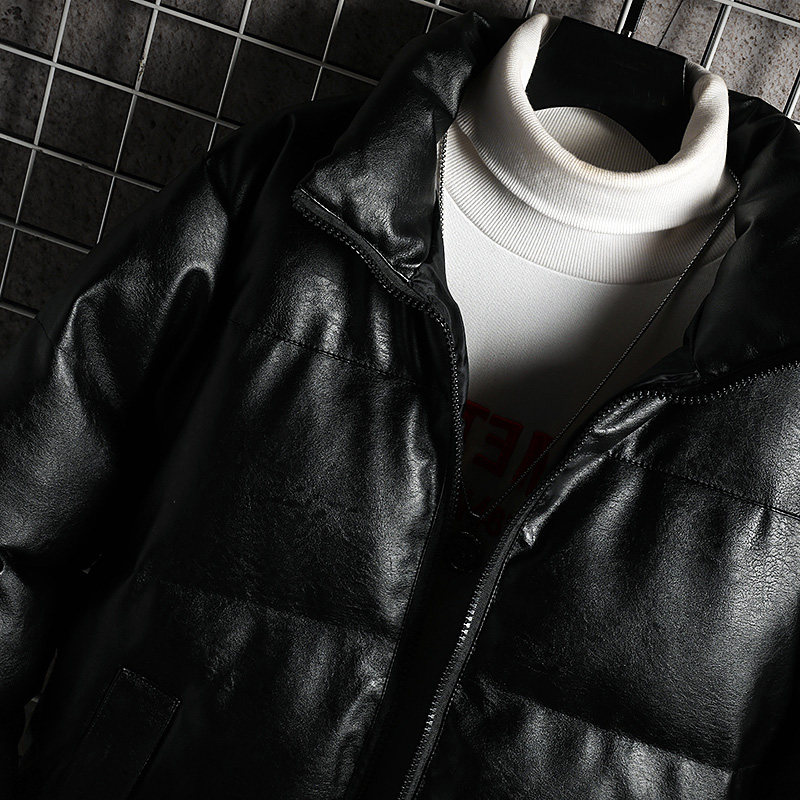 网格挂拍港风外套棉服宽松面包服保暖立领棉衣A087-M701-P55特批,男装棉衣,电商A087