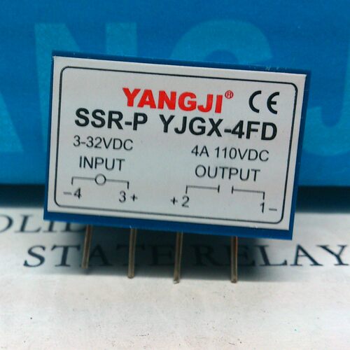 阳继YANGJI 单相电路板固态继电器 YJGX-4FD (4A 110VDC)