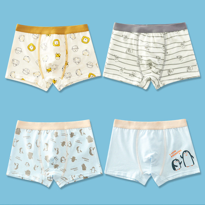 宝宝短裤儿童内裤平角纯棉夏季小男孩裤衩