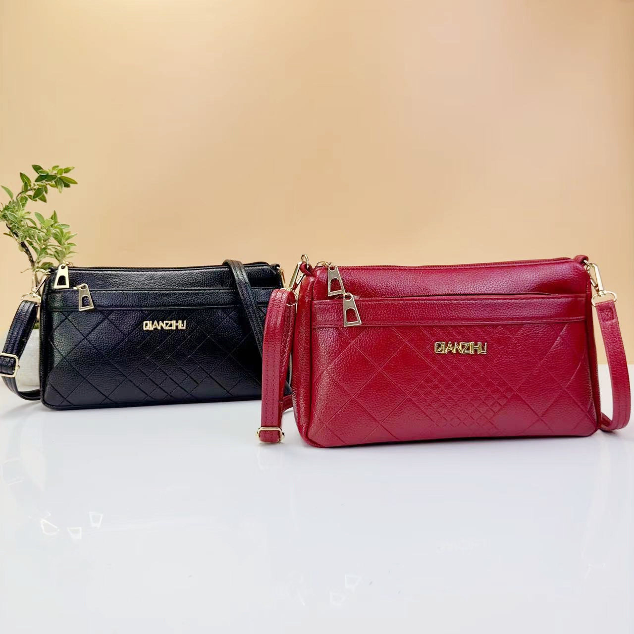 2025新款女式包大容量中老年包包斜挎包时尚百搭妈妈包手机包零钱