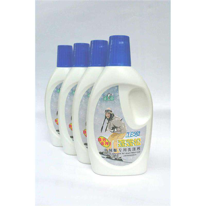 正章蓬蓬松羽绒服洗涤剂洗衣液强力去污柔软衣服500克4瓶组合