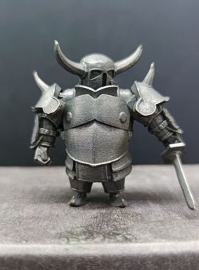 黄铜做旧 部落冲突 皇室战争手办 超级骑士 野猪骑士女武神野蛮人