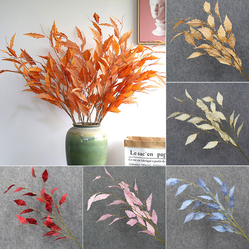 仿真花艾草叶天使叶婚礼吊顶装饰