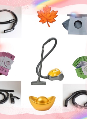 适配松下吸尘器MC-CA291MC-CA293MC-CA391配件软管直管地刷尘袋等